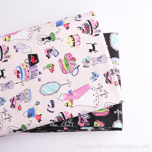 Wholesale 100% Cotton Woven Poplin Fabric for T-shirt